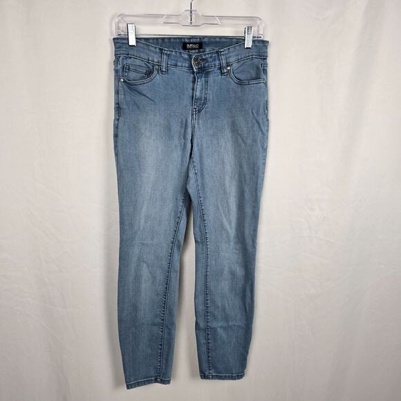 Buffalo David Bitton Aubrey Jeans Women's 4 / 27 Blue Mid Rise Super Soft Grazer - Picture 8 of 16